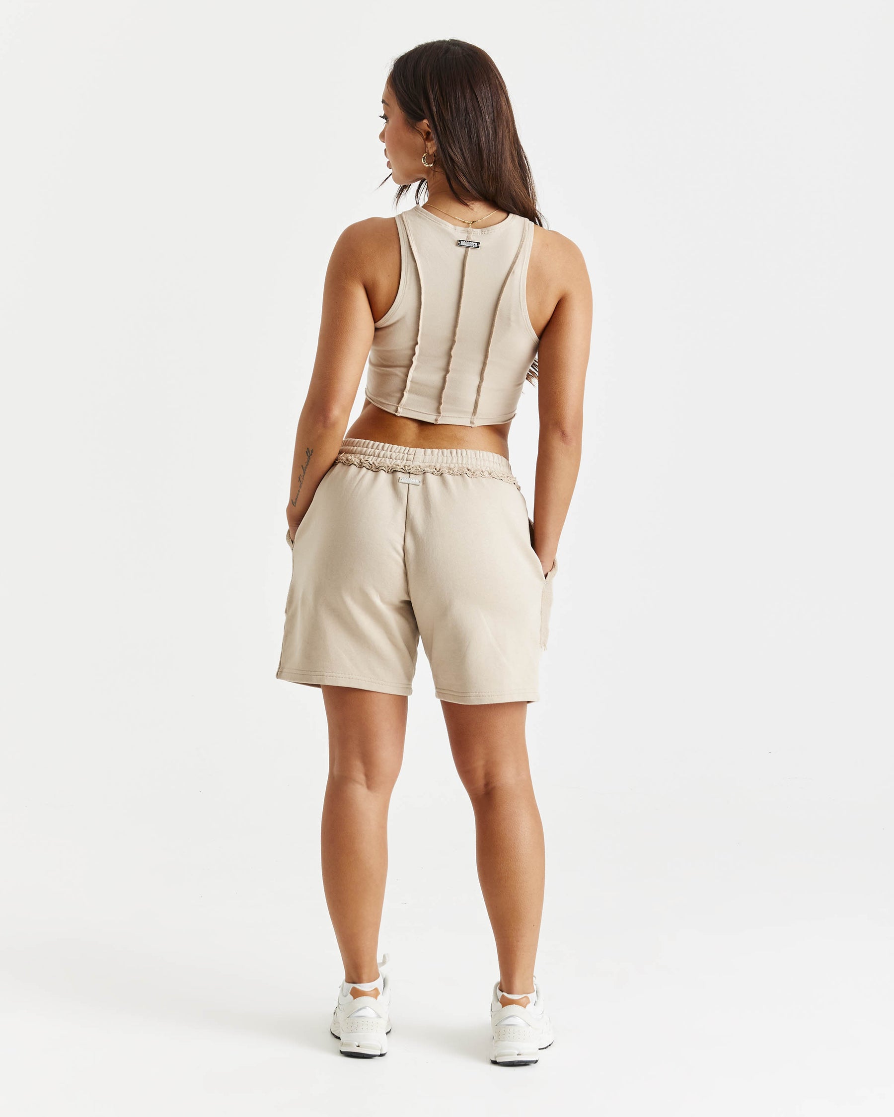 Curb Racer Corset Top - Beige