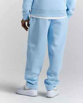 Galaxy Oversized Open Hem Jogger - Light Blue/White/Black