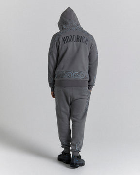 Motif Jogger - Dark Grey/Black