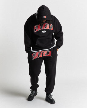 Phoenix Oversized Joggers - Black/White/Red