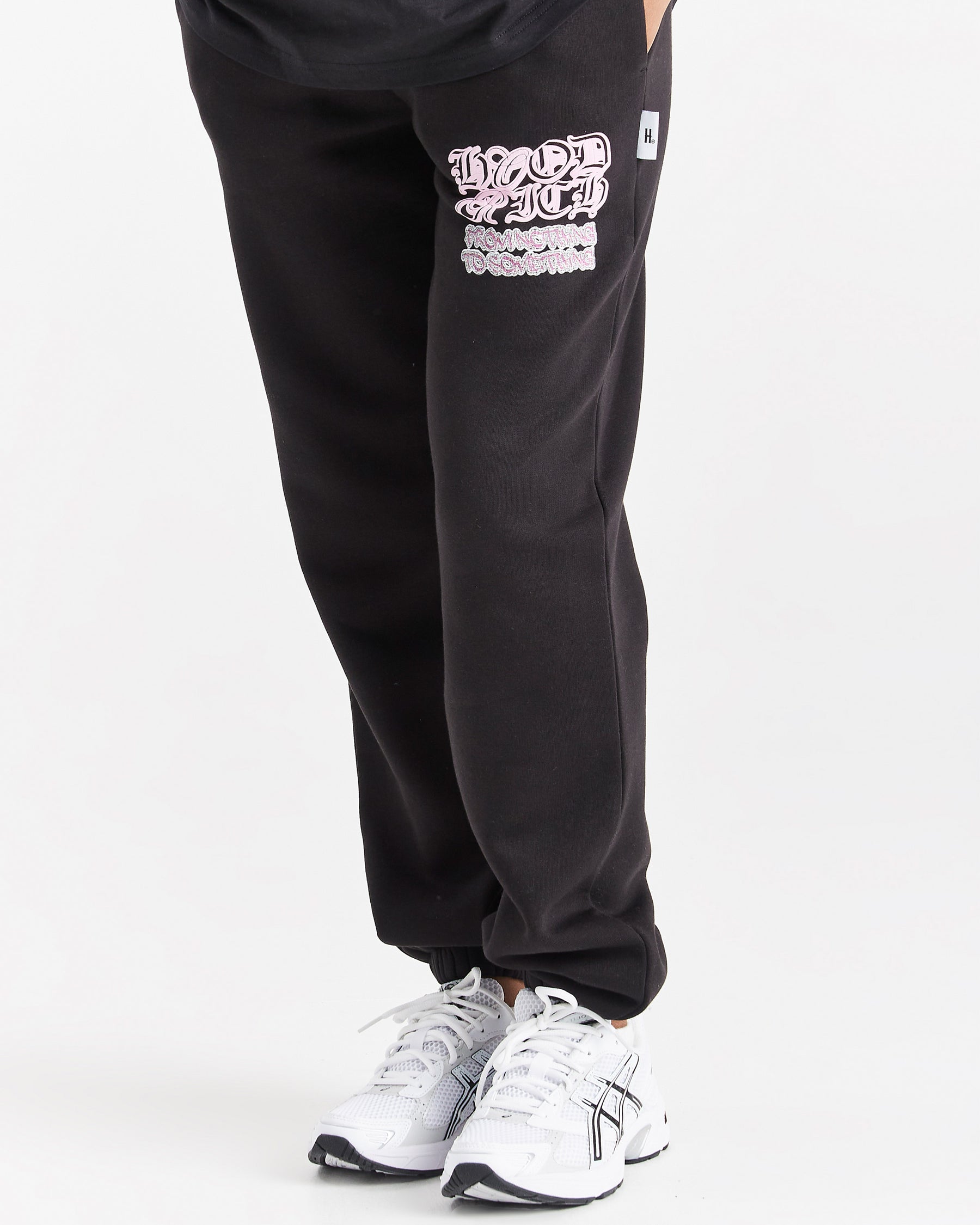 Jewel Joggers - Black/Pink