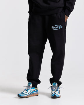 Curve Oversized Joggers - Black/Blue