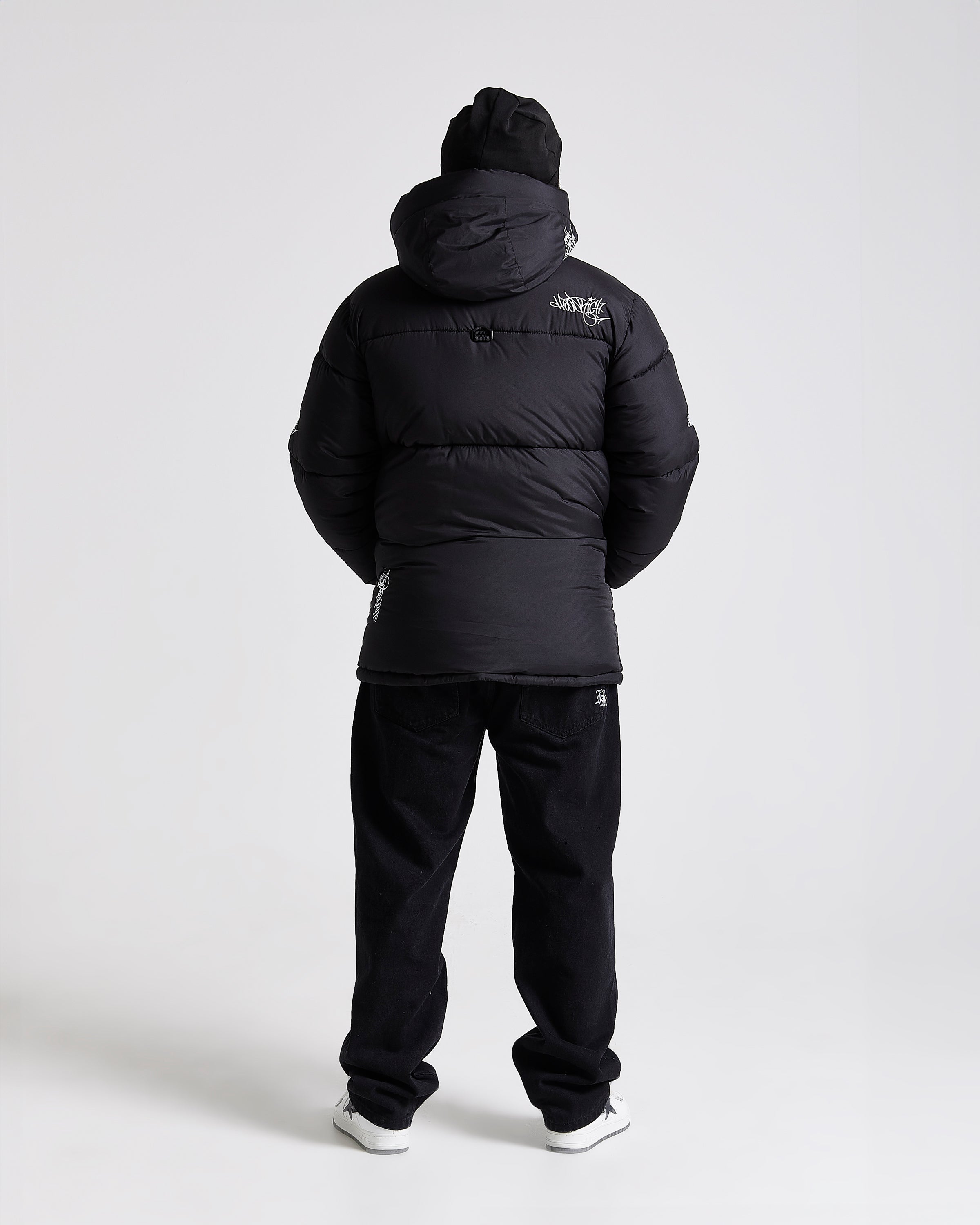 Multi Tag Jacket - Black/White