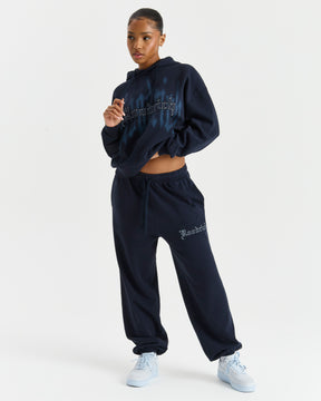 Tagra Oversized Joggers - Navy/Blue