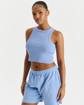 Erode Tank Top - Blue Wash