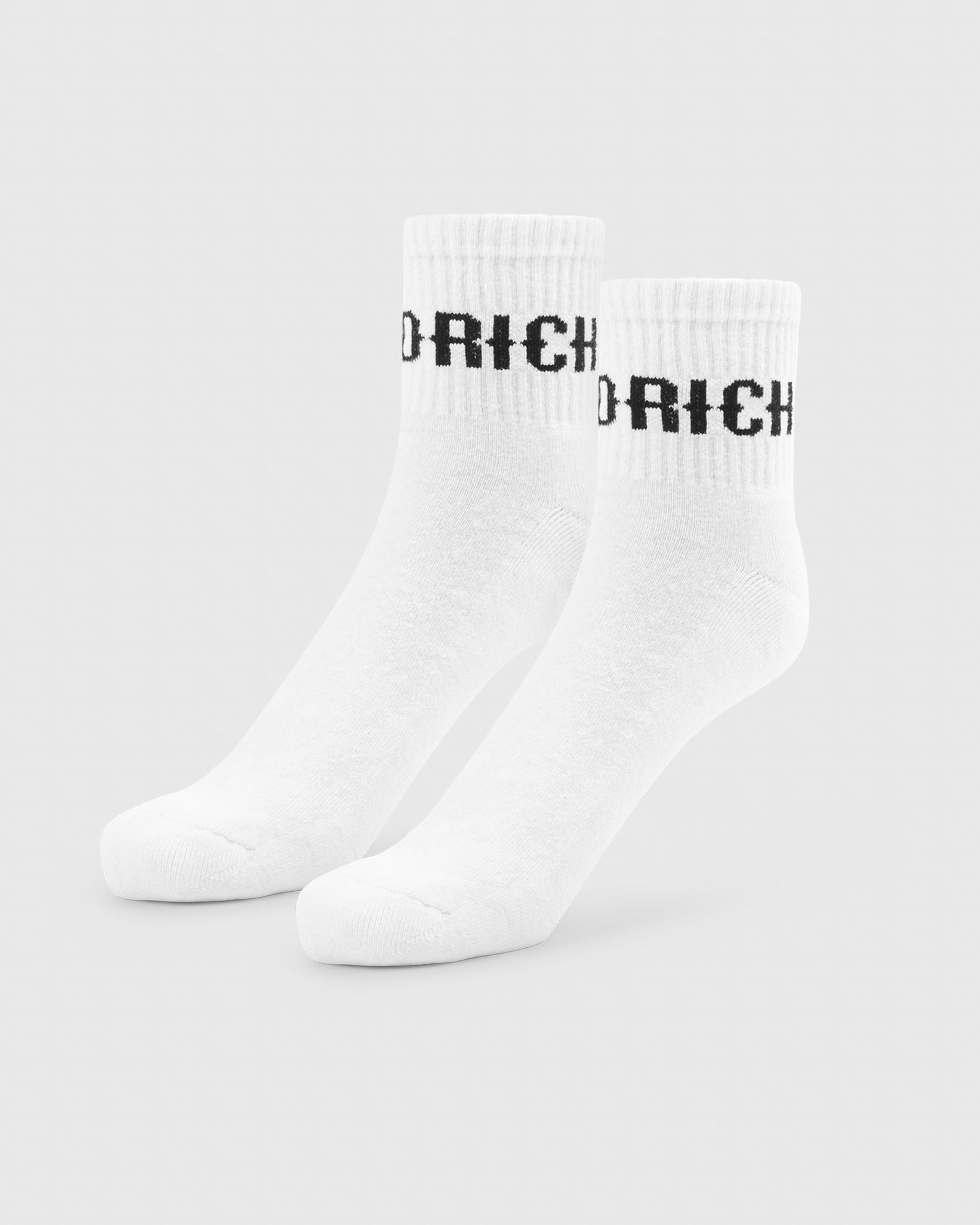 OG Core 3 Pack Quarter Socks - White/Black