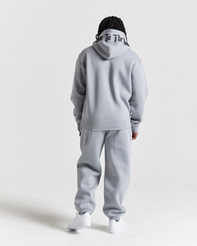 Dark Oversized Jogger - Grey/Black/Red