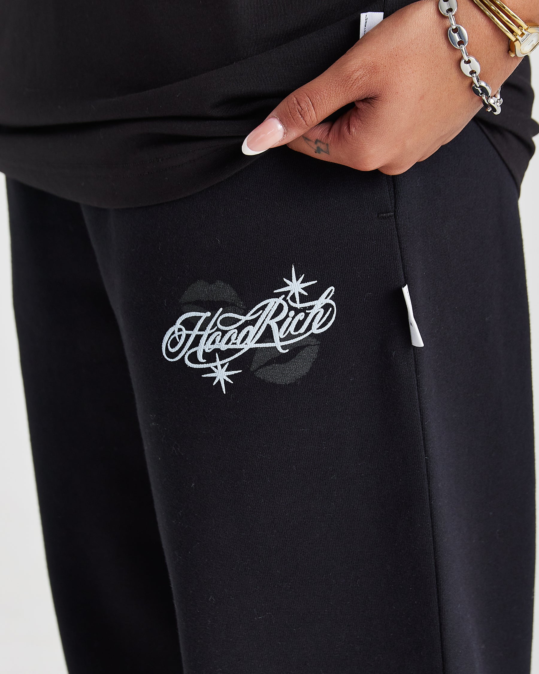 Vision Oversized Jogger - Black