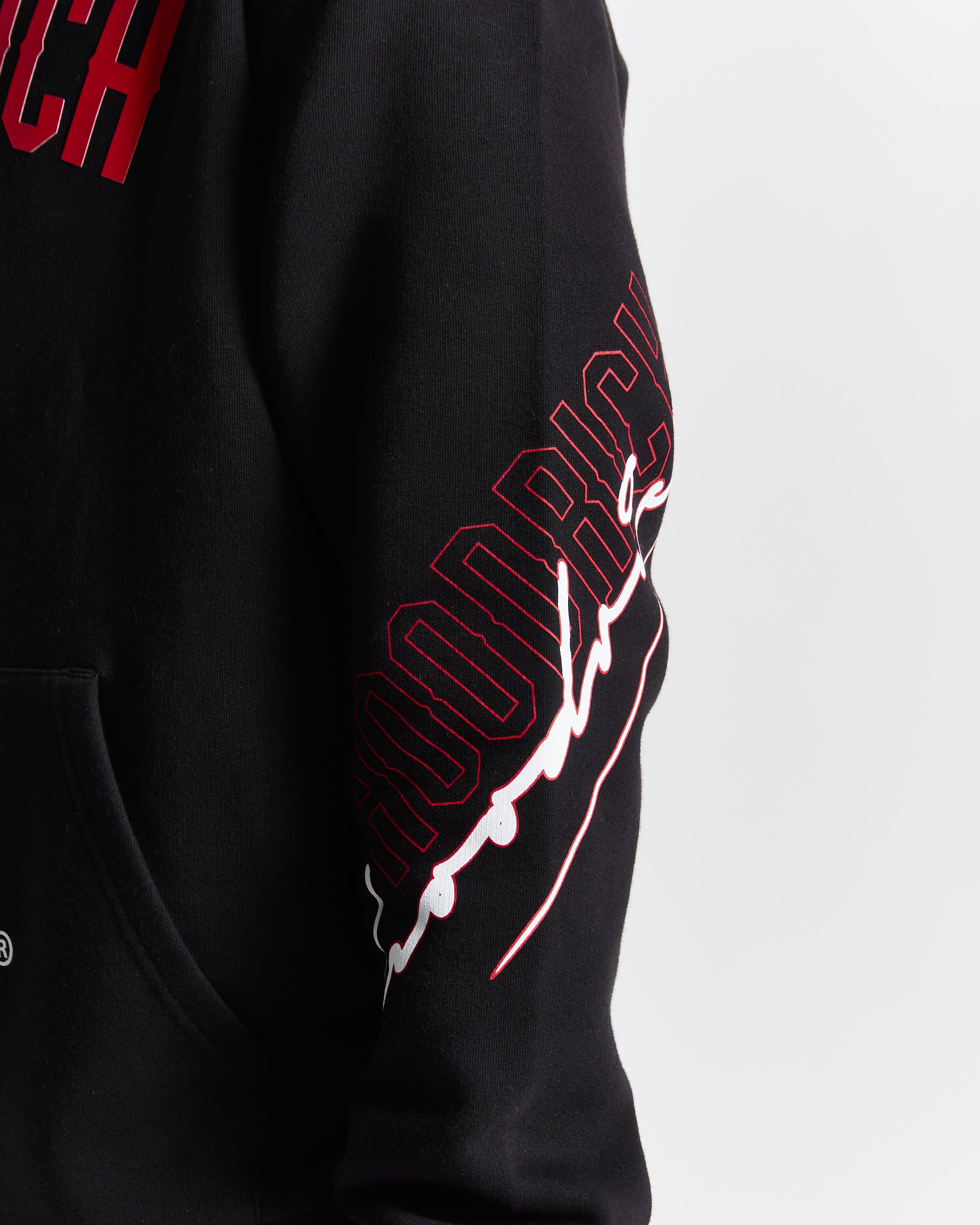 Caliber Hoodie - Black/White/Red