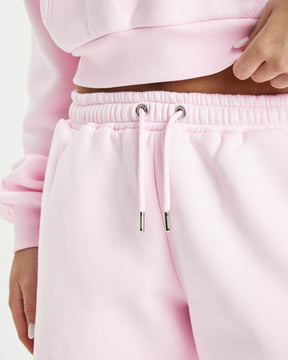 Link Wide Leg Joggers - Pink