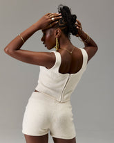 The Winners Circle Knitted Shorts - Marl
