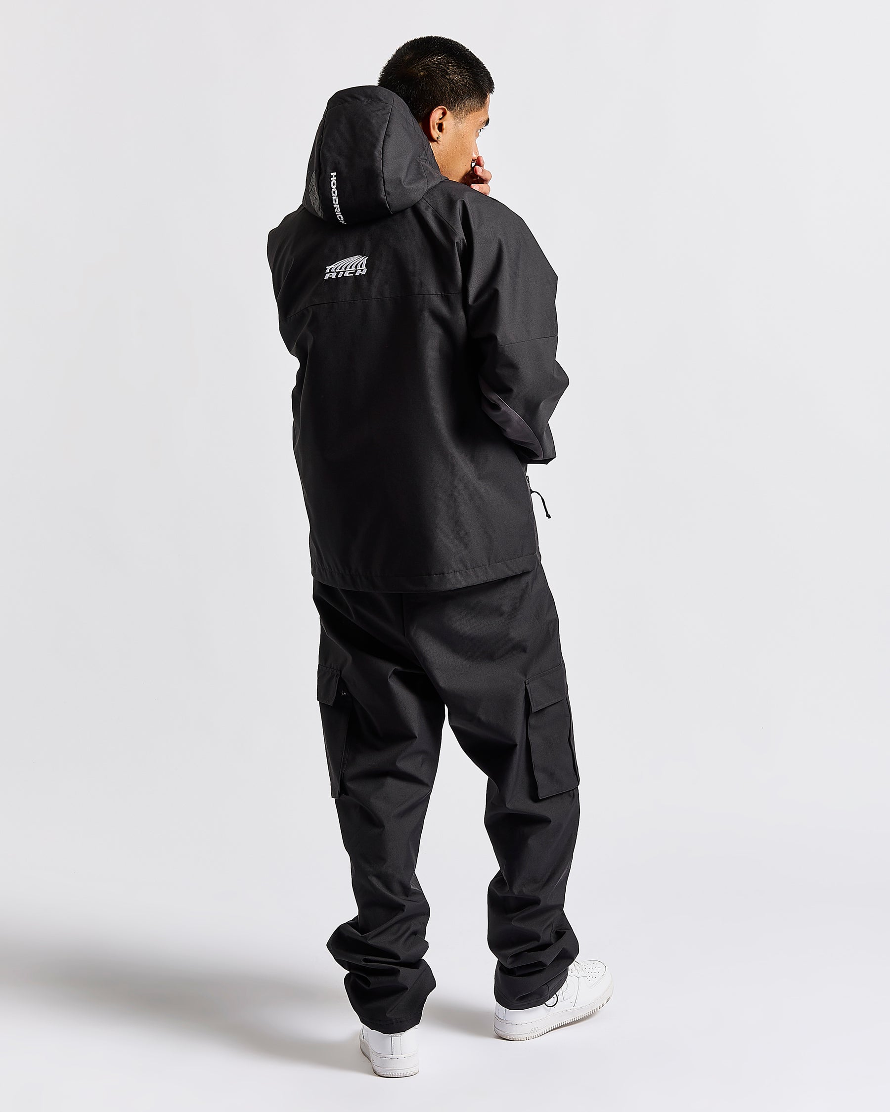 Chroma Shell Jacket - Black/White