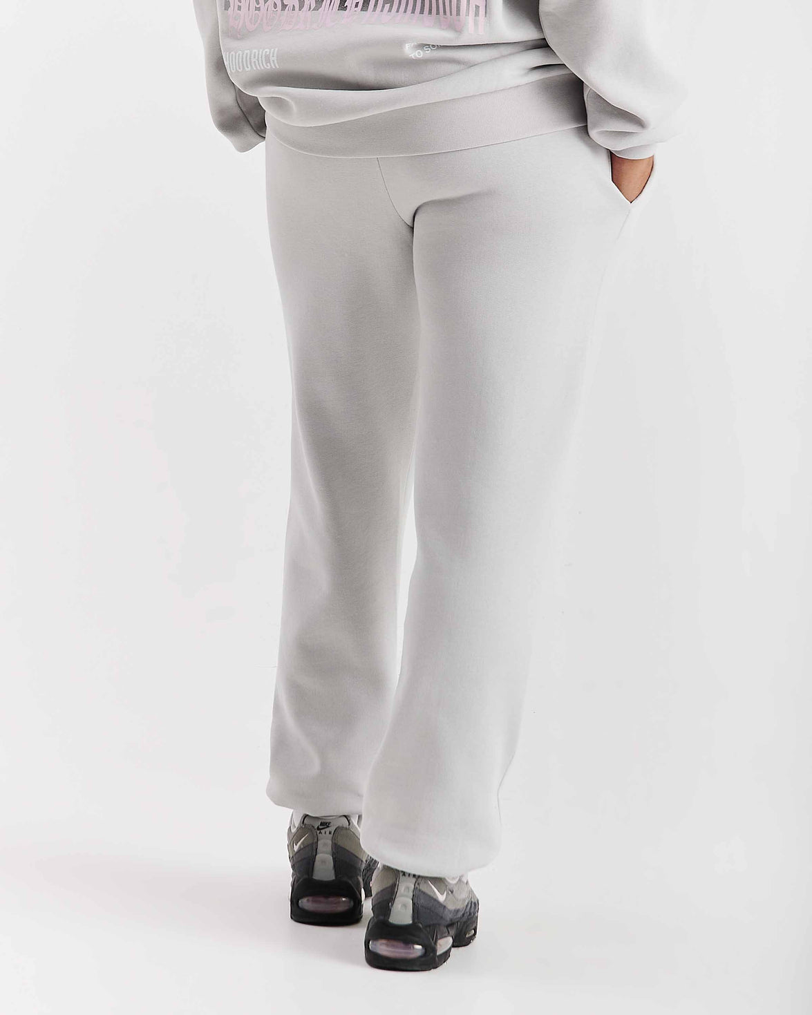 Flex Joggers - Grey/White/Pink