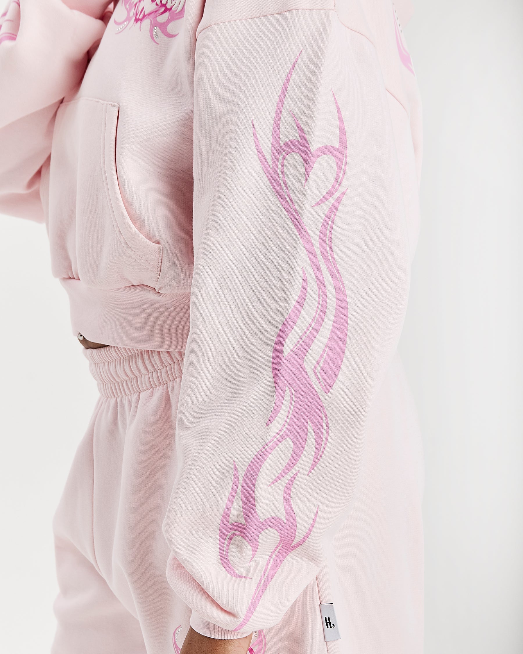 Flux Boxy Hoodie - Pink