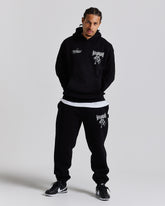 Rite Oversized Joggers - Black/White/Grey