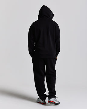 Iron Oversized Zip Hoodie - Black/Grey/White