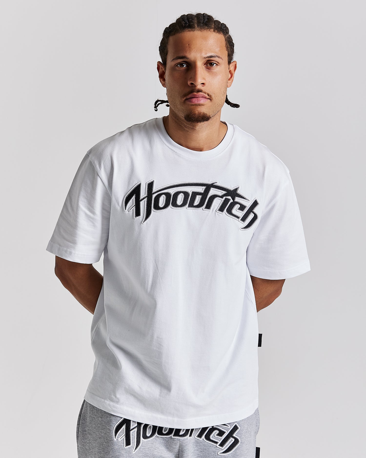 Galaxy Oversized T-Shirt - White/Black/Grey