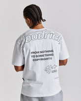 Galaxy Oversized T-Shirt - White/Black/Grey