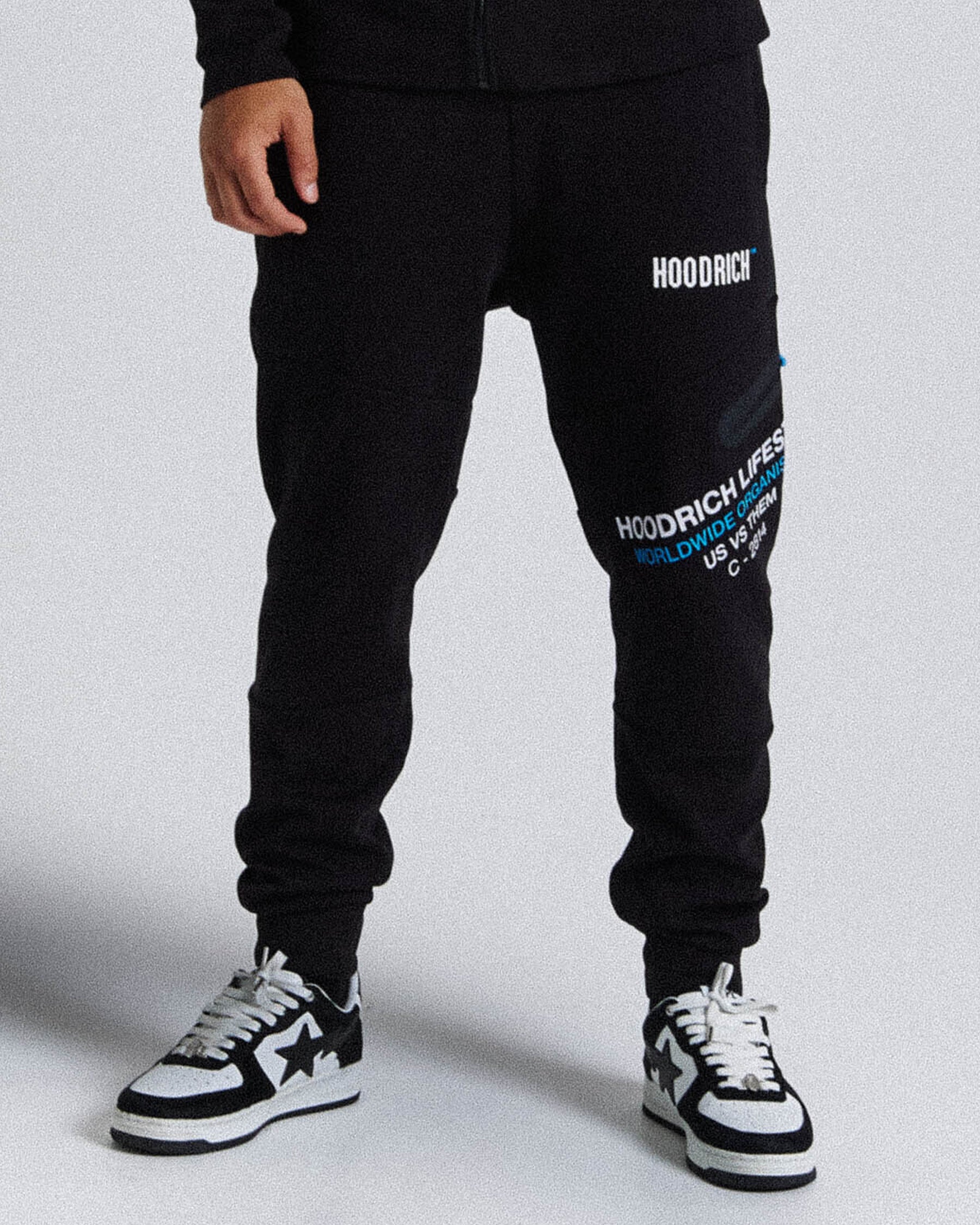 Circuit Joggers - Black/White/Blue