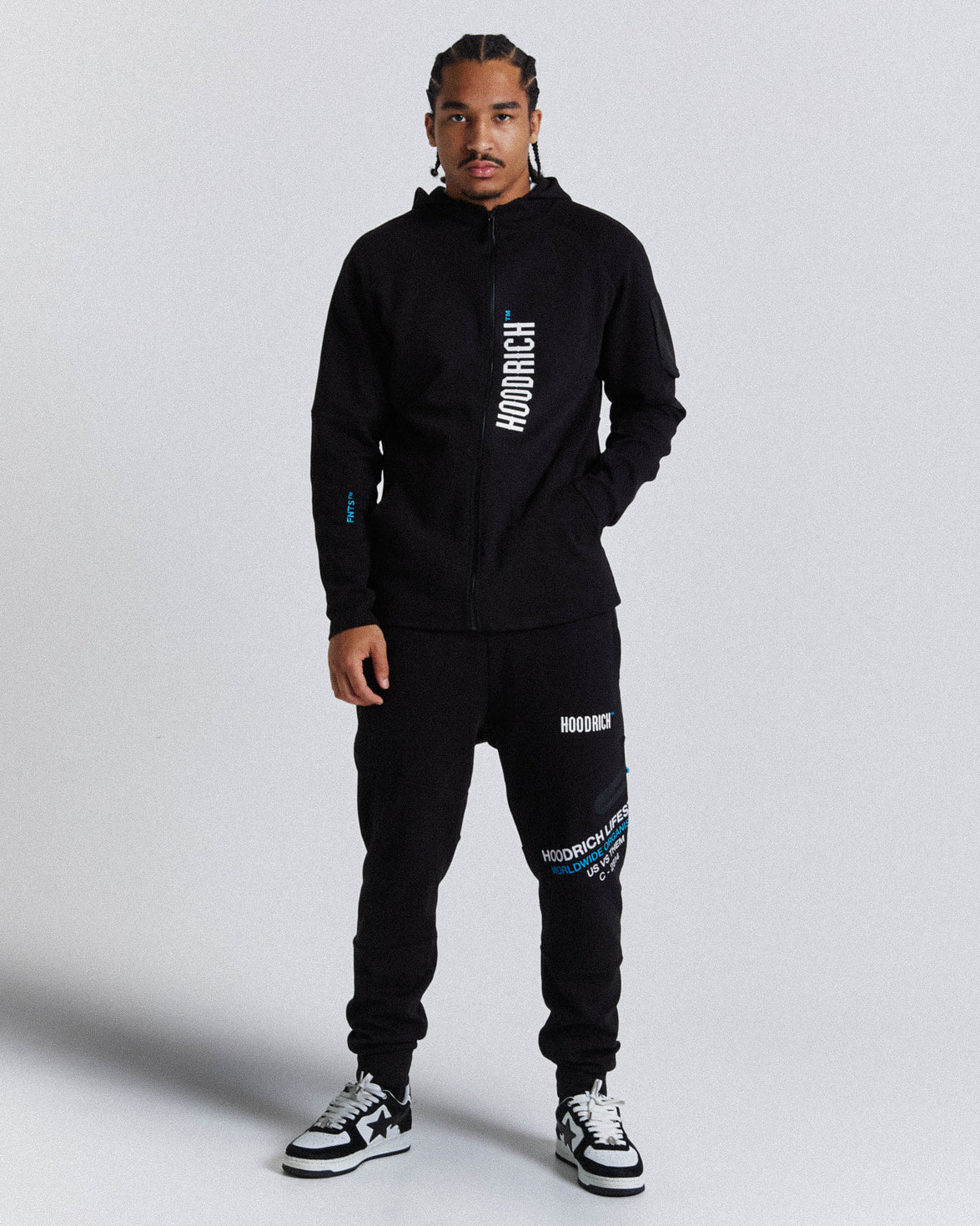 Circuit Joggers - Black/White/Blue