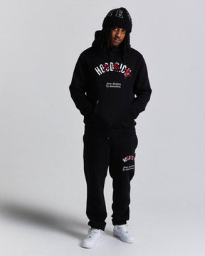 Shadow Hoodie - Black/White/Red