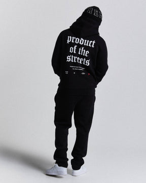 Shadow Hoodie - Black/White/Red