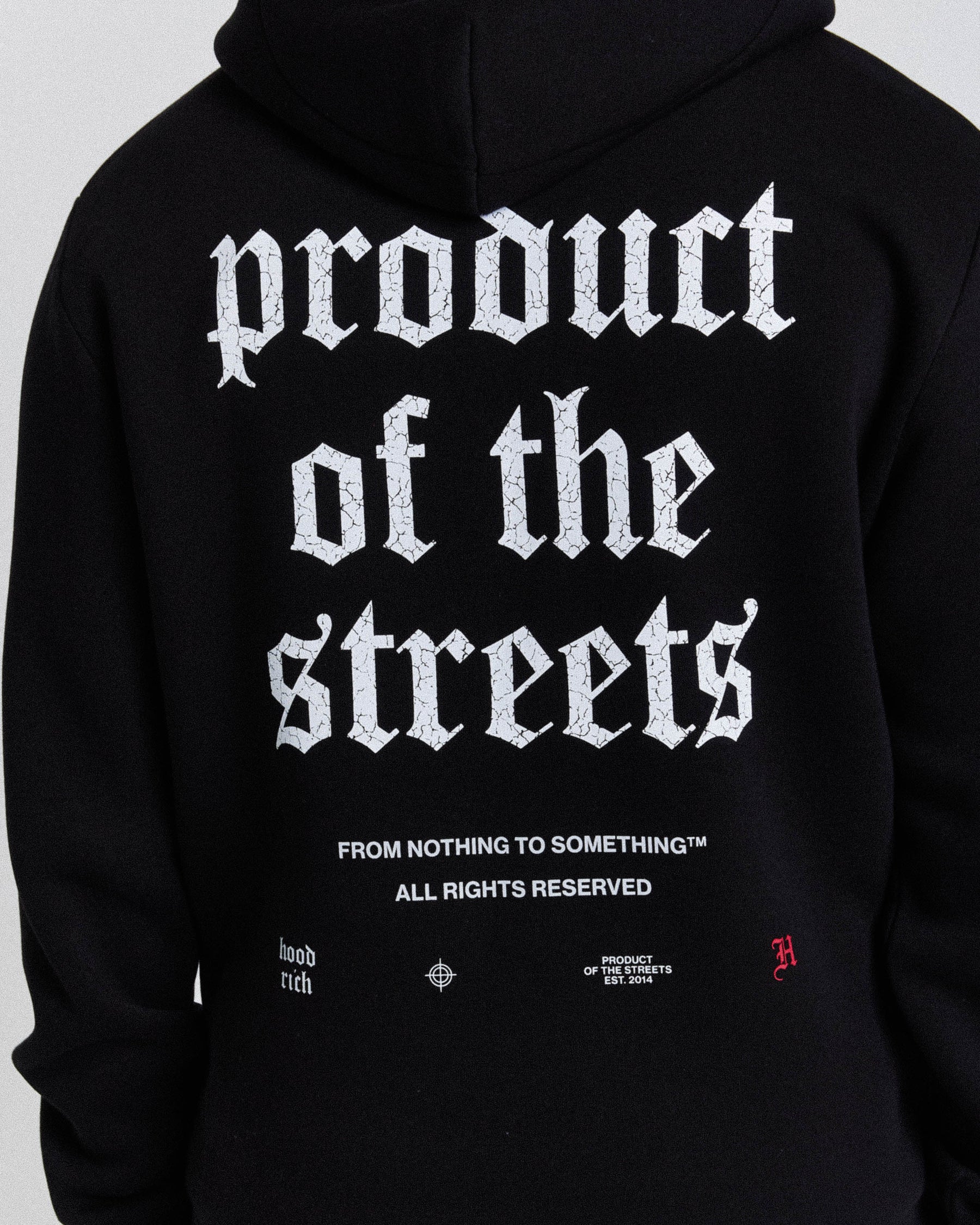 Shadow Hoodie - Black/White/Red