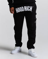 Stature Joggers - Black/White/Grey