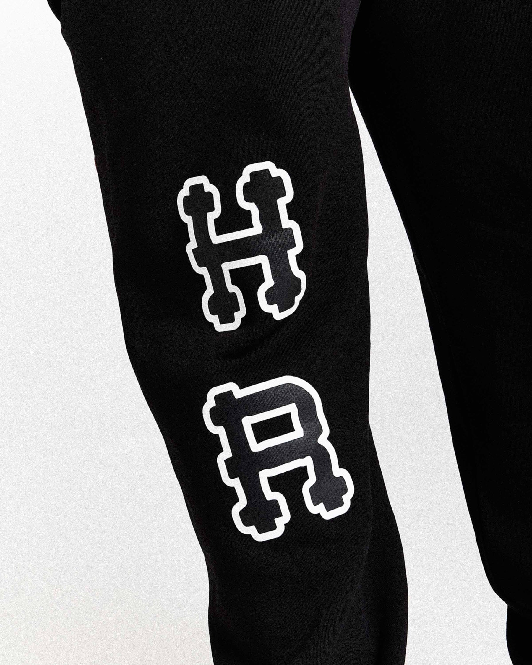 Loony Oversized Joggers - Black/White