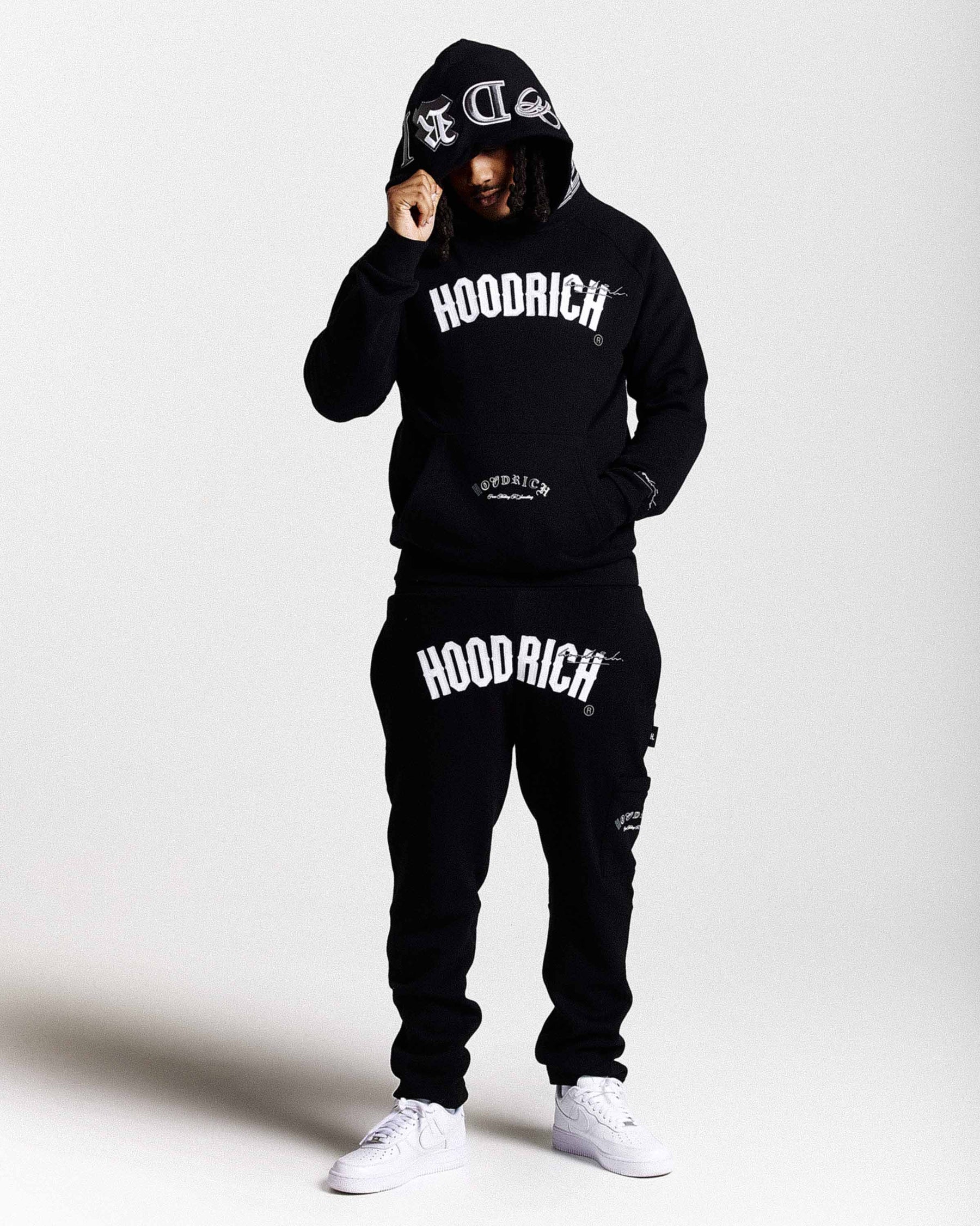 Stature Joggers - Black/White/Grey