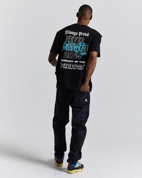 Ironchrome Denim Jeans - Black