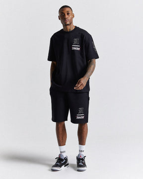 Chroma Oversized T-Shirt - Black/White/Pink