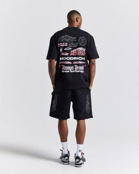 Chroma Oversized T-Shirt - Black/White/Pink