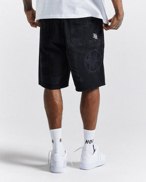 Chroma Denim Shorts - Black