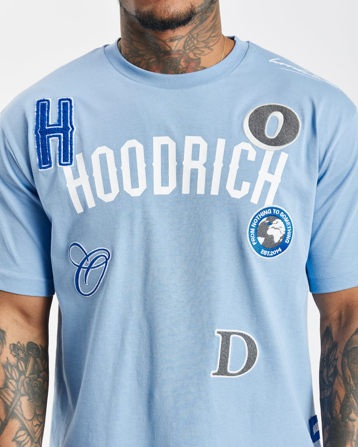 OG Pacific V2 T-shirt - Placid Blue/White/déjà vu Blue