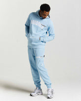 Heat Joggers - Blue/White