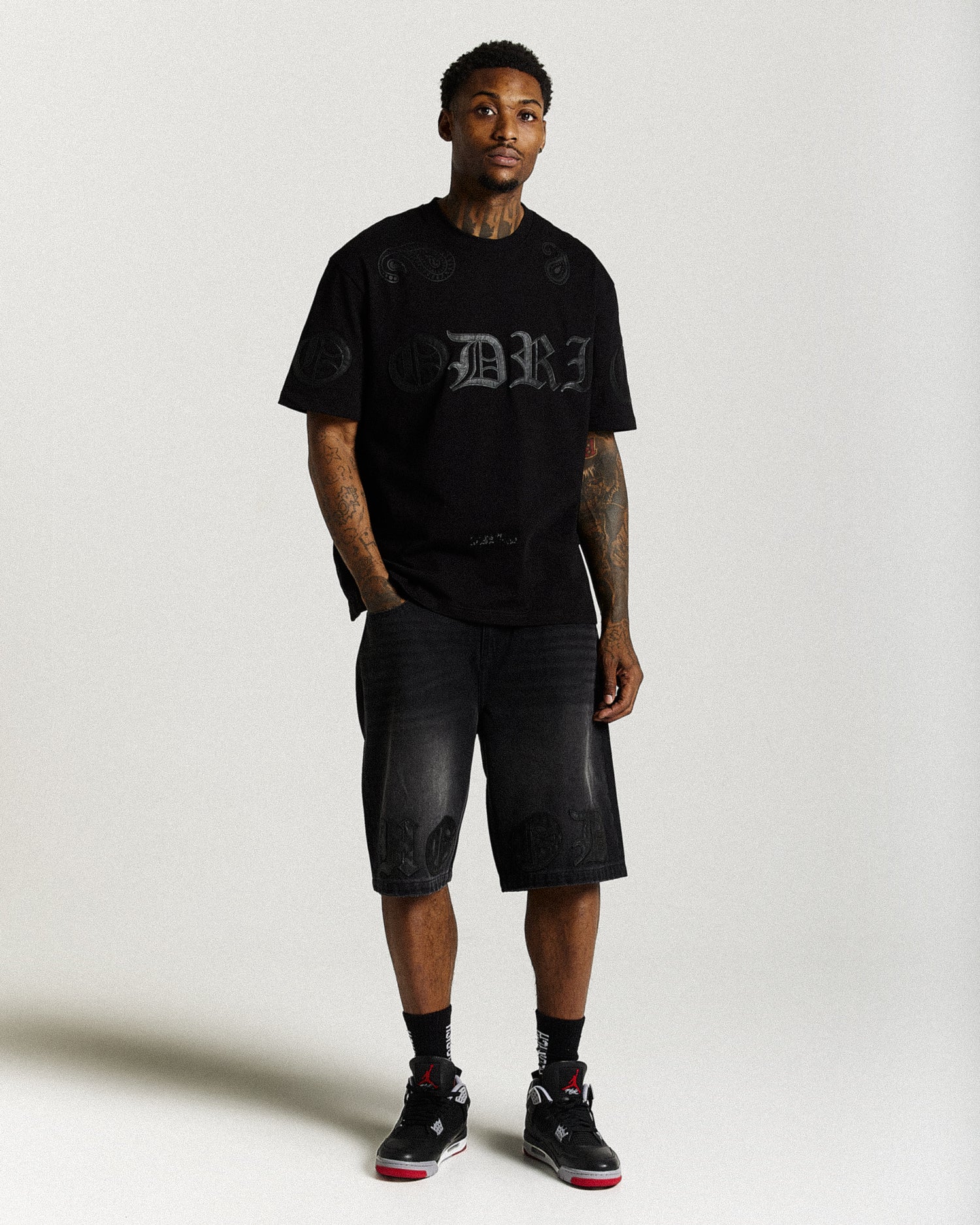 Inkline Denim Jort - Black Wash