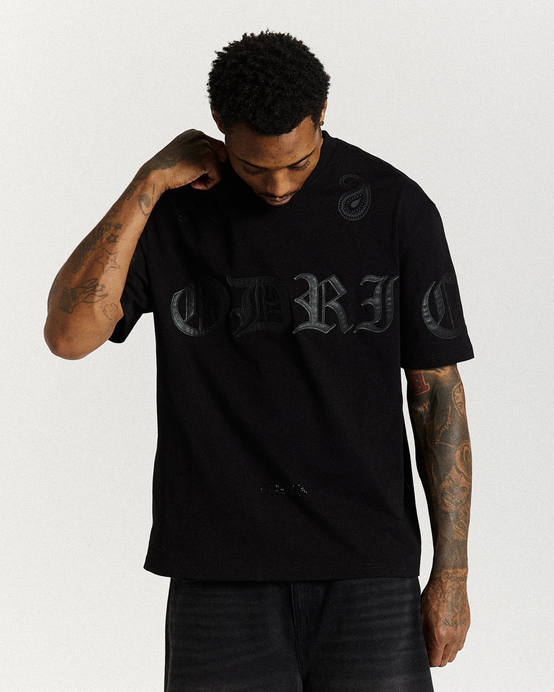 Inkline Oversized T-Shirt - Black