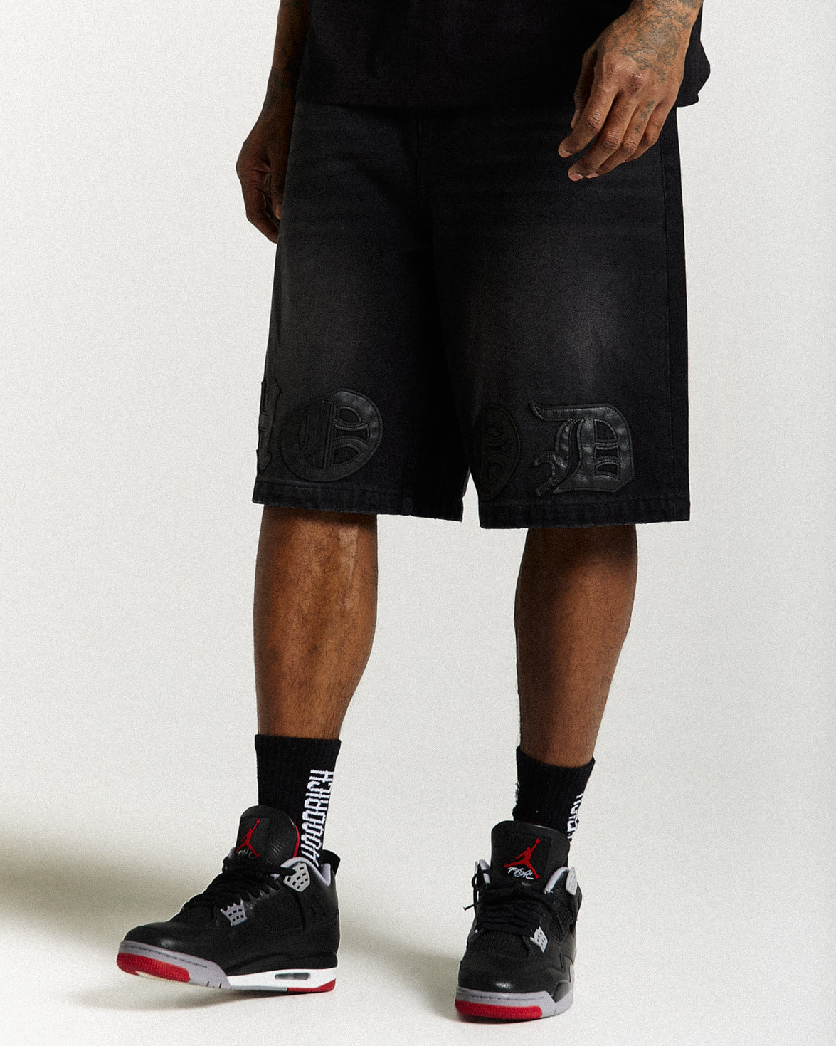 Inkline Denim Jort - Black Wash