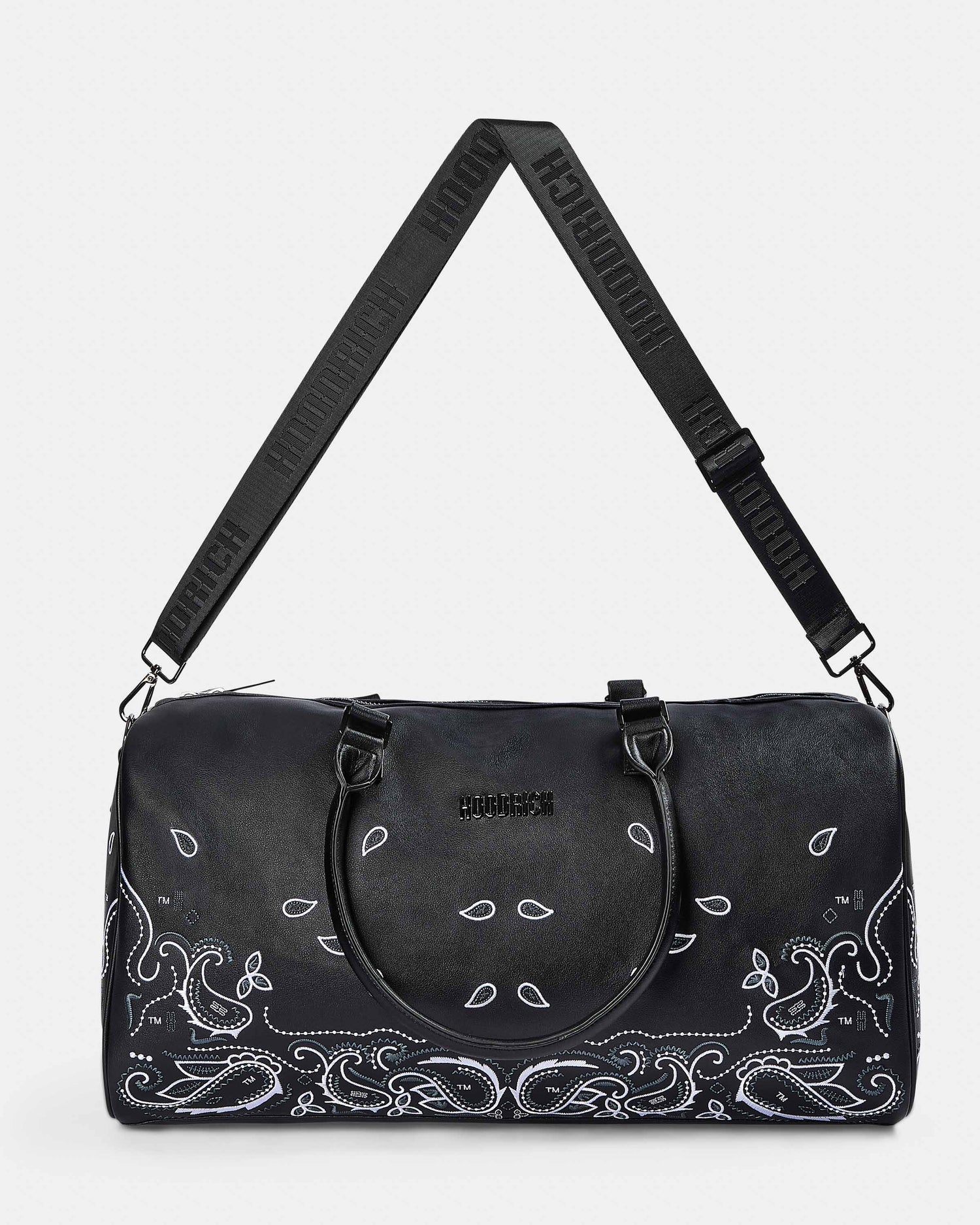 Motif Holdall - Black/White