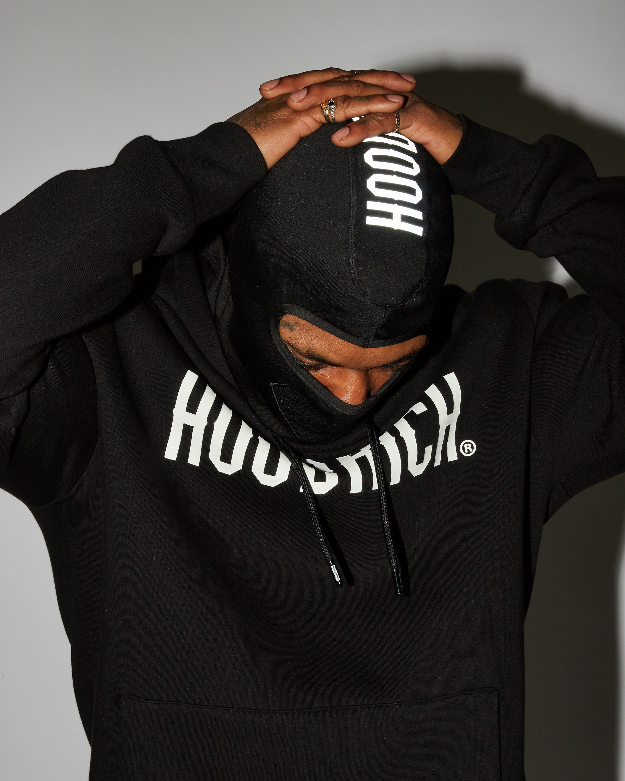 OG Reflective Balaclava | Black/Reflective | Hoodrich