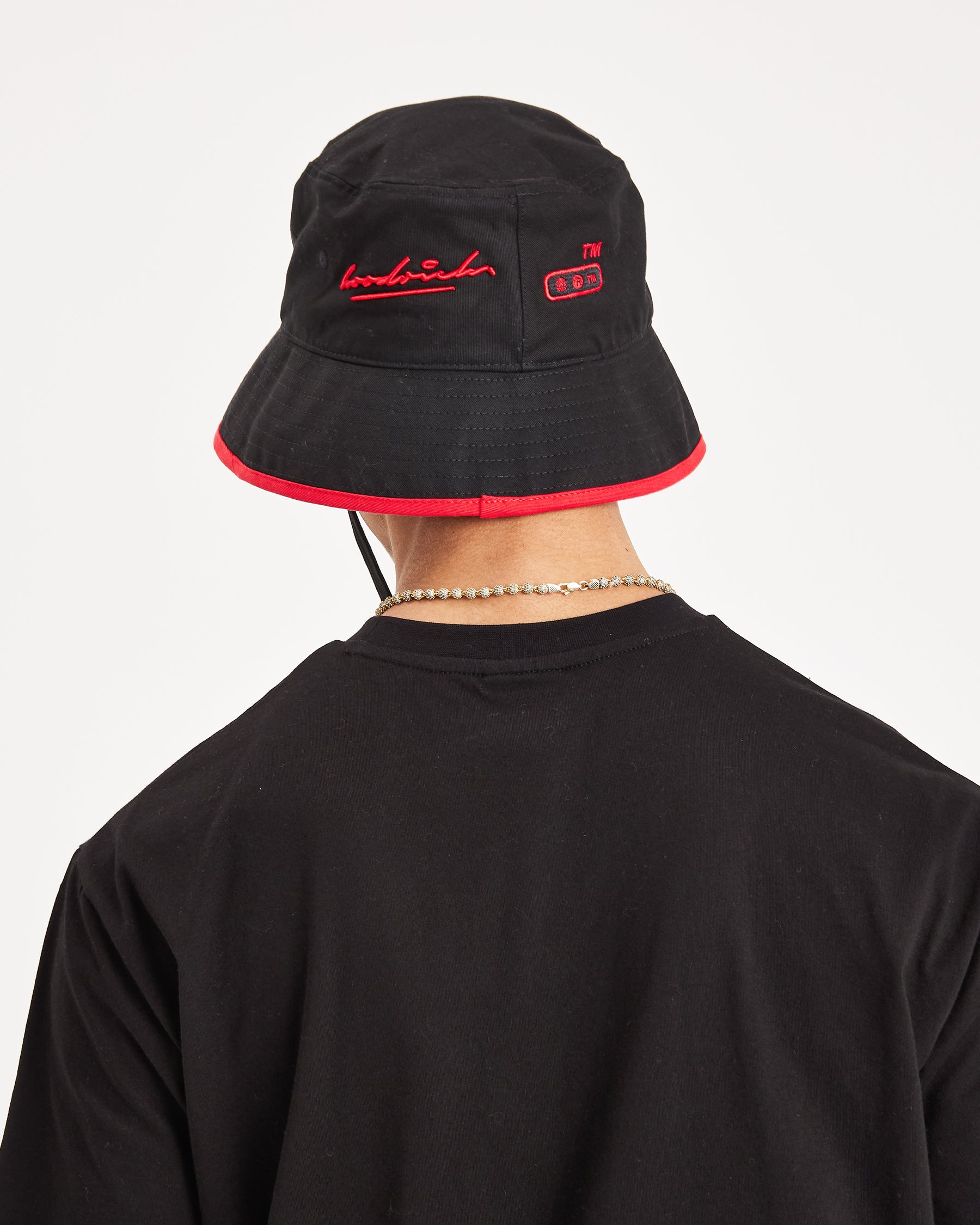 OG Cruzade Bucket Hat - Black/White/Red