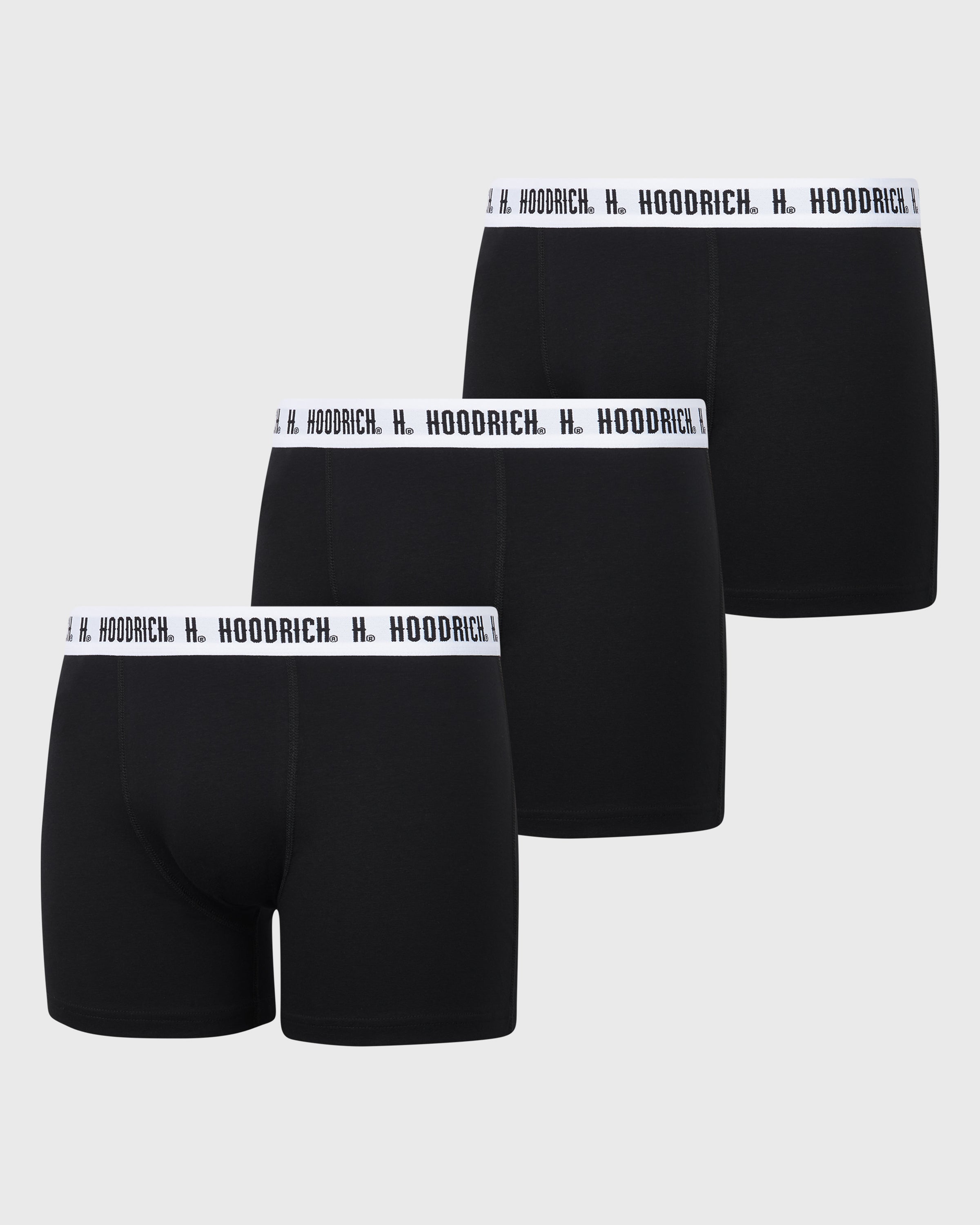 OG Core 3 Pack Boxers | Black/White | Hoodrich
