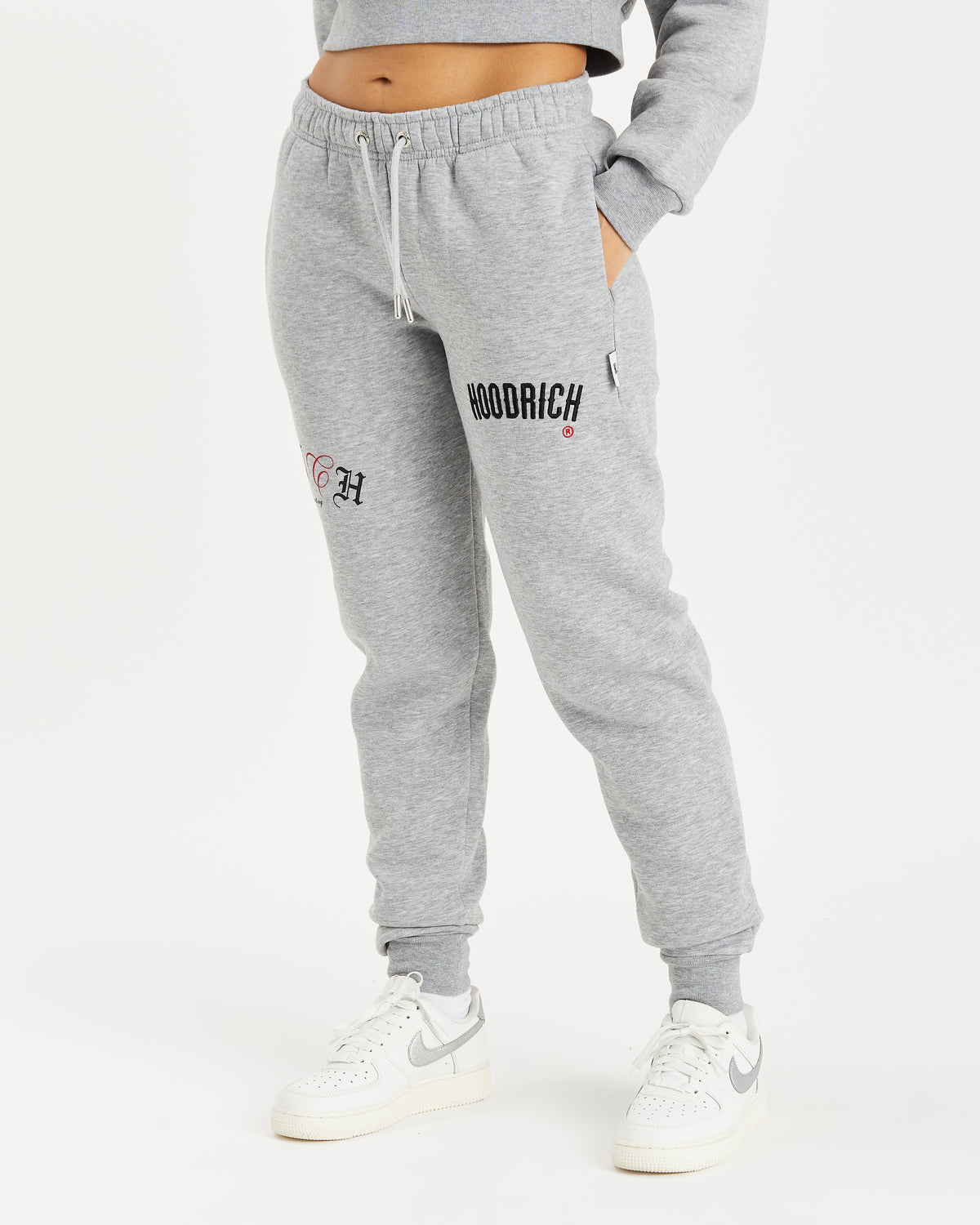 OG Calor Joggers - Heather Grey/Black/Red