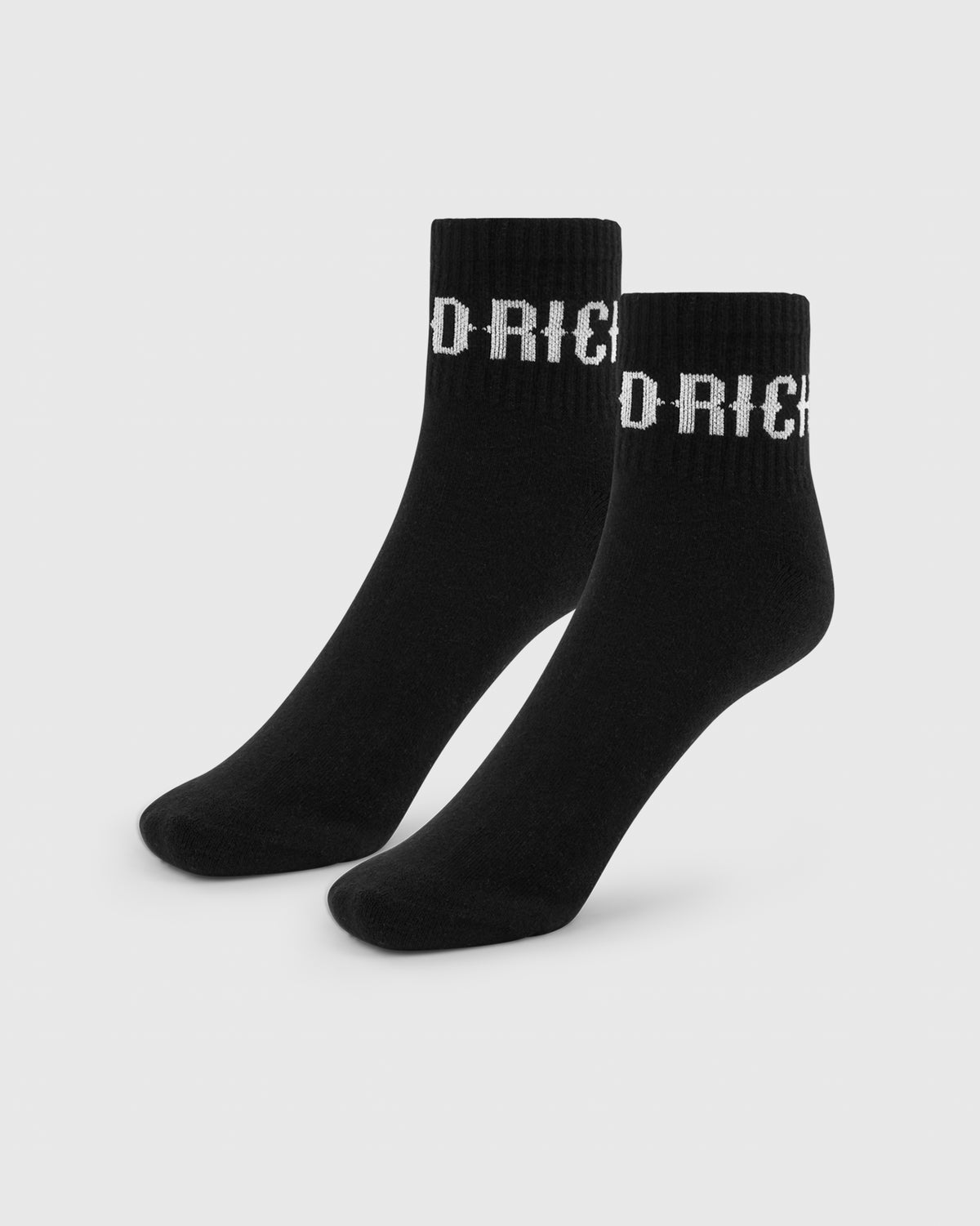 OG Core 3 Pack Quarter Socks - Black/White